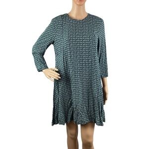 H&M Mini Dress Size 10 Multicolor Print